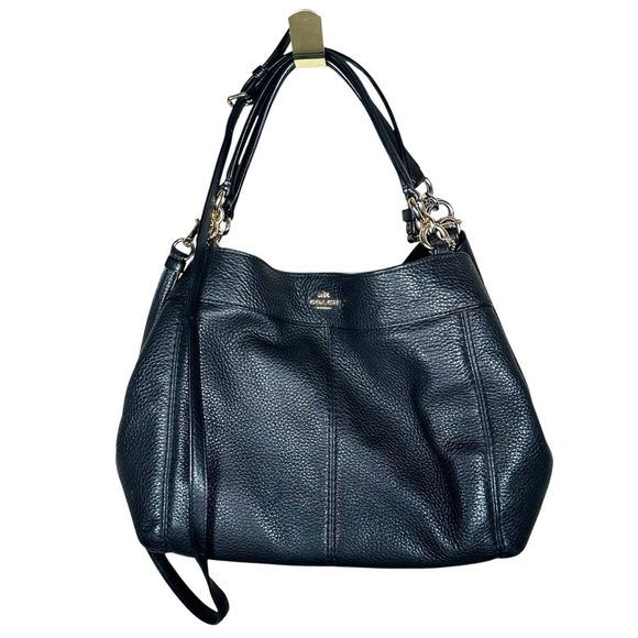 COACH Lexy Pebbled Leather Crossbody Shoulder Bag - Picture 9 of 9